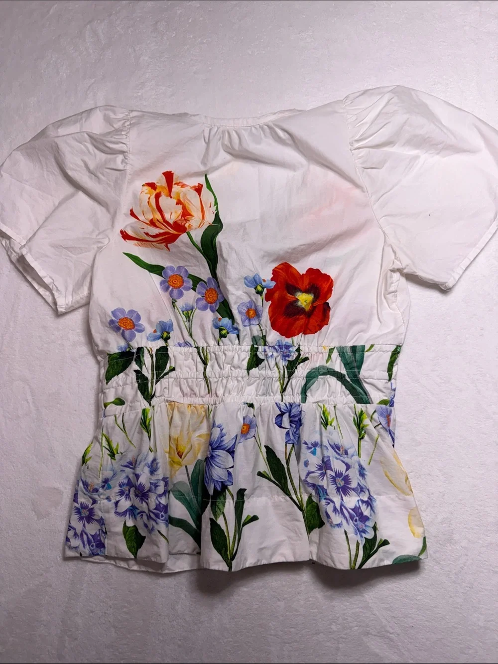Anthropologie Floral Blouse XS - Picture 4 of 4